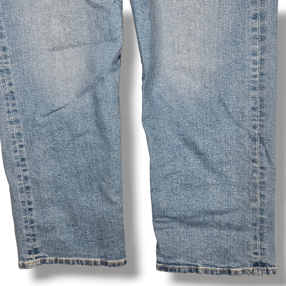 Levi's Ribcage Straight Ankle Jean Women's Size 29 High Rise Button Fly 27" L - Picture 7 of 16